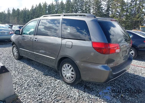 2005 Toyota Sienna Le из США, поврежденный, VIN 5TDZA23C95S292483